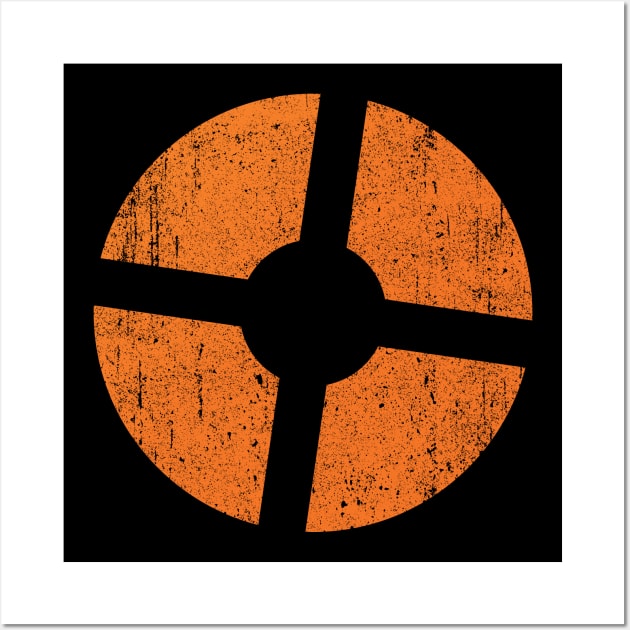 Team Fortress Symbol Wall Art by huckblade